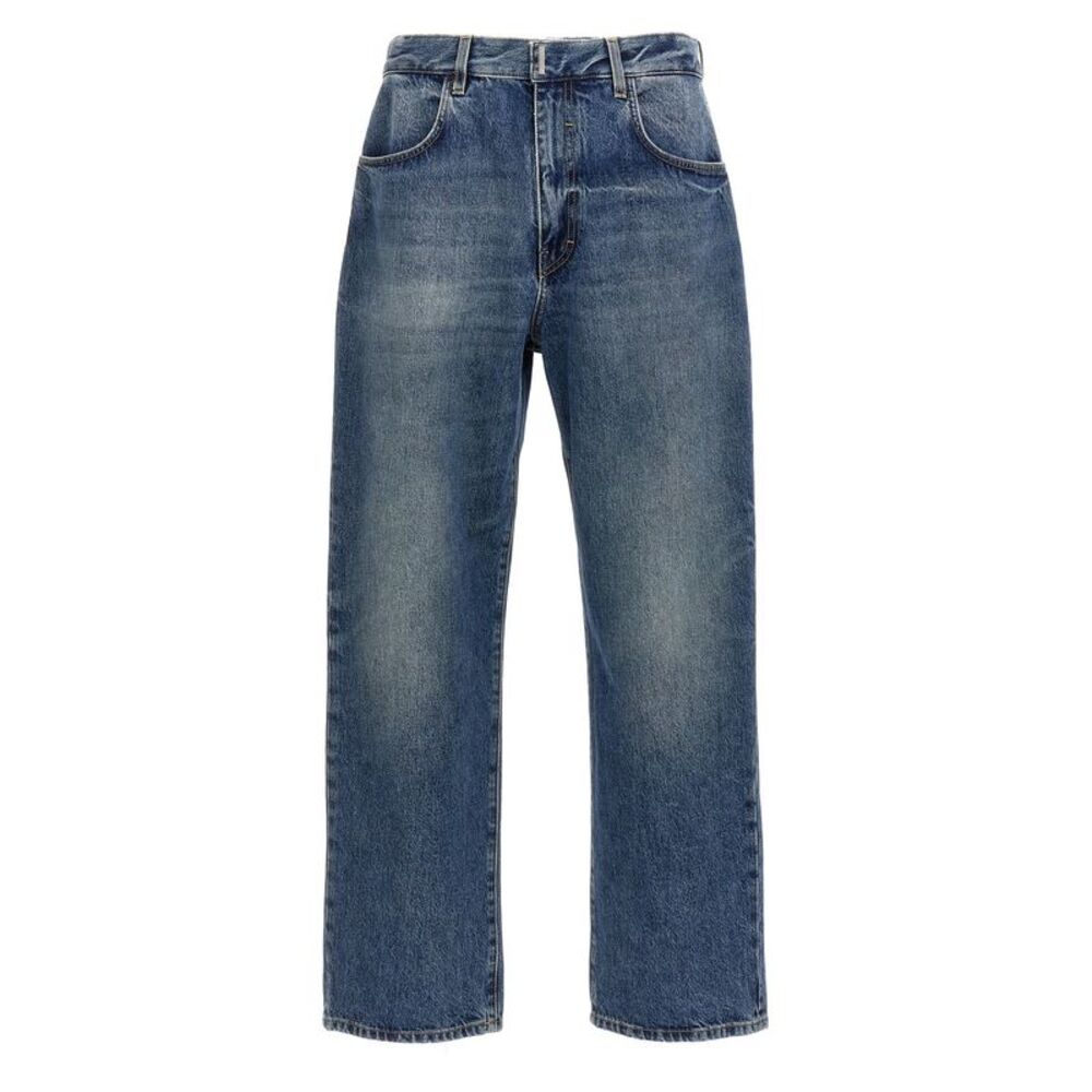 Givenchy Men Logo Plaque Jeans